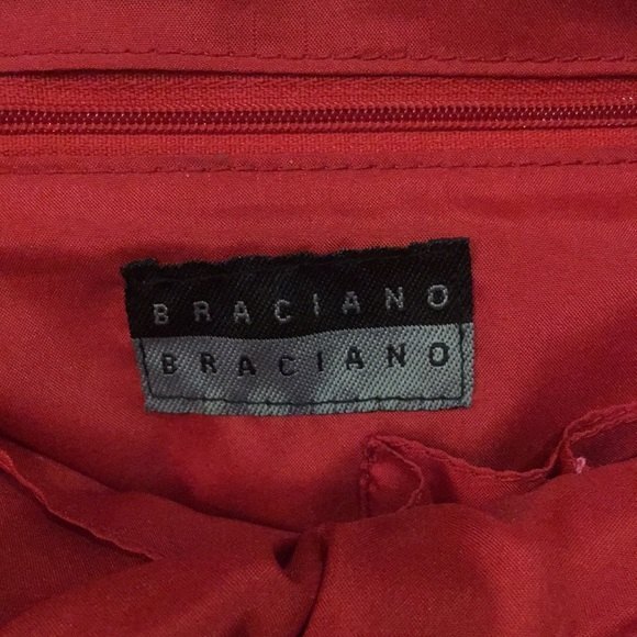 Braciano beaded bag purse with brass handle - Picture 4 of 4